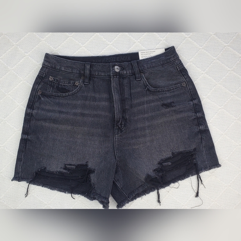American Eagle Highest rise stretch Boyfriend Comfort Stretch waistband Shorts